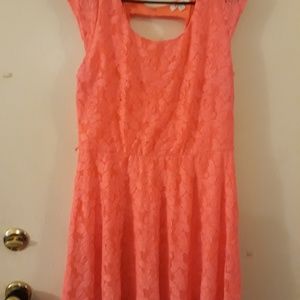 Coral Spring Dress